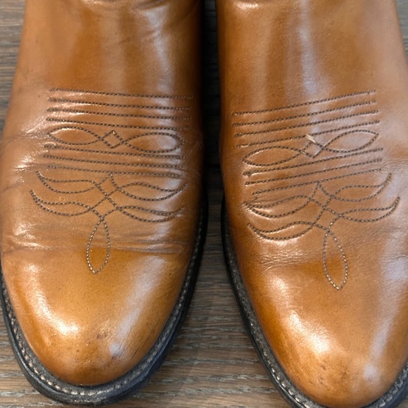 Justin Vintage Boots Size 5 1/2 B - Picture 4 of 6